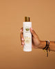 Gold Butter leave-in moisturiser for curly and coily hair, 3-in-1 formula to hydrate, detangle and define.
